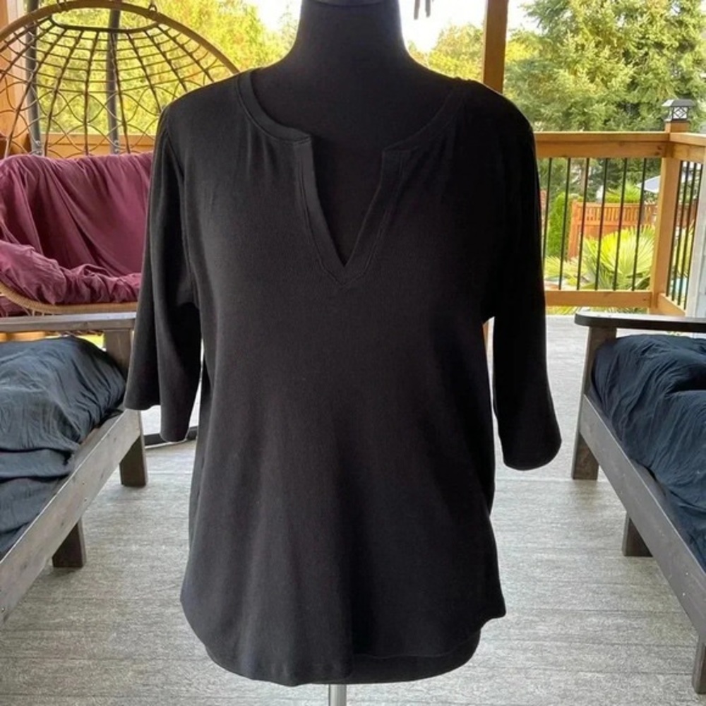 Maeve by Anthropologie  3/4 Sleeve  T-Shirt